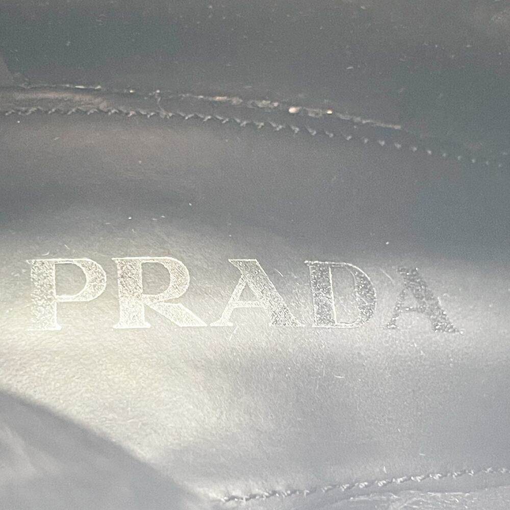 Brand New Prada Women's Black Lace-Up Ankle Boots 38 But Are Really Size 7 - Picture 13 of 13